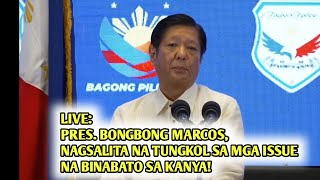 PRESIDENT BONGBONG MARCOS JR SINAGOT ANG POSIBLENG PAGRERESIGN NYA 😱 [upl. by Aicemaj939]