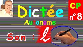 Dictée CP – CE1 autonome de mots  Le son l  8 [upl. by Nilek]