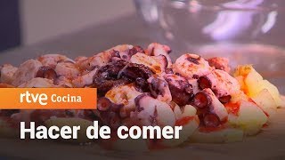 Cómo hacer Pulpo a la gallega  Hacer de comer  RTVE Cocina [upl. by Petey]