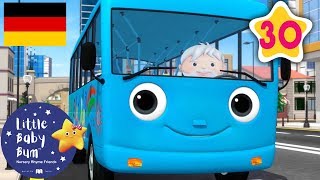 Die Räder vom Bus  Teil 15  Autos für Kinder  Kinderlieder  Little Baby Bum Deutsch [upl. by Eelyab692]