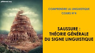 Ferdinand de Saussure  Théorie générale du signe linguistique Comprendre la linguistique n°4 [upl. by Dulcine]