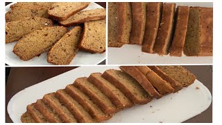 Banana Bread recipe eggless whole wheat banana bread Soft bread [upl. by Siriso146]