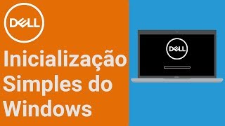 Como executar uma inicialização simples no Windows 10 Dell Oficial [upl. by Huntingdon307]