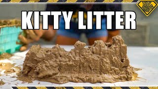 How Absorbent is 100 lbs of Kitty Litter [upl. by Ahsyla]