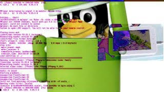 Mplayer on Android Through Chroot and Frame Buffer [upl. by Asilram]