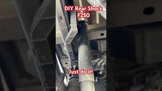 F250 Rear Shock DIY [upl. by Faline]