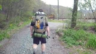 LHHT Ohipyle to Ohiopyle Shelter April 2017 [upl. by Alaj]