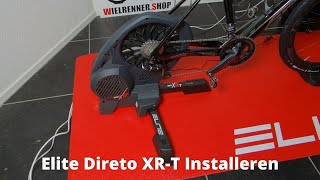 Elite Fietstrainer Direto XRT Installeren Zo Doe Je Dat  Wielrennershop [upl. by Shelba]