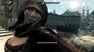 Skyrim How to get married to Serena  Skyrim marry Serana [upl. by Junius]