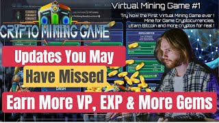 CryptoMiningGame Mining Game  Updates You May Have Missed  Earn Free Crypto [upl. by Philly]