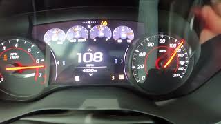 Camaro ZL1 Acceleration6 Speed Manual [upl. by Ainola938]