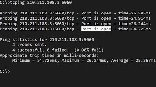 CMD  Check Port Open with only 1 command  NETVN [upl. by Ativel]