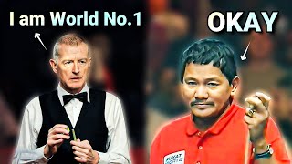 World No 1 Snooker PLAYER Thinks He Can DOMINATE the GREAT EFREN REYES [upl. by Kirat]