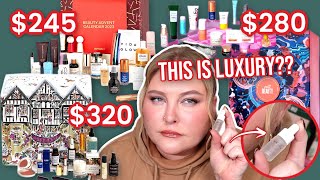 I Spent 850 on 3 LUXURY Beauty Advent Calendars So You Dont Have To [upl. by Kcirdnekel]