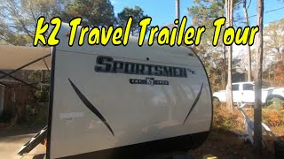 KZ 260BHSE Sportsmen Travel Trailer Tour [upl. by Akilaz187]