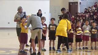 Player introductions at Maryknoll celebration [upl. by Suoiluj]