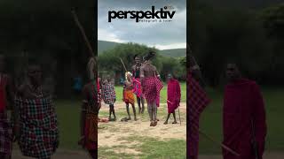 Witness the Skill of the Masai Tribes Jumping Competition in Kenya Africa [upl. by Lehar]