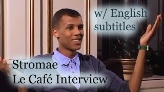 Stromae  Le Café Interview w English Subtitles [upl. by Reniar]