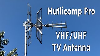 Multicomp Pro VHFUHF Outdoor OTA TV Antenna Review MP011354 [upl. by Aciret]