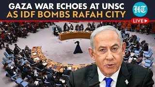 Live  UNSC Briefed On Grave Violations Of International Law As Israel Bombs Rafah  Watch [upl. by Virgin]