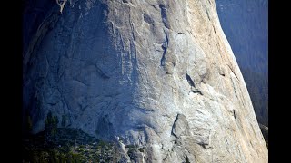 Climbing Half Dome Yosemite  Pitch 3 and 4 of Snake Dike Route Go Pro HD [upl. by Nsaj]