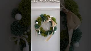 Christmas wreath Tutorial🎄🎀💫 [upl. by Urina]