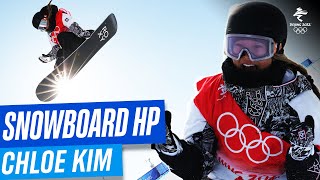 🇺🇸 Second snowboard halfpipe gold for Chloe Kim 🥇 [upl. by Judson]