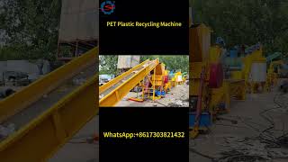 PET Plastic Recycling Machine Producing High Quality PET Bottle Flakes [upl. by Hahcim]