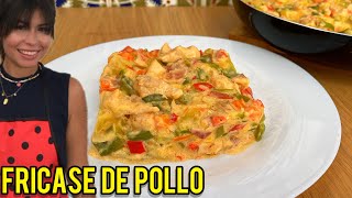 🥘😱LA MEJOR RECETA CON POLLO que he probado  FRICASÉ [upl. by Akienahs]