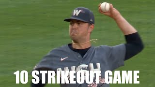 Mackenzie Gore Strikes Out 10 in 7 Innings vs Marlins [upl. by Wamsley]