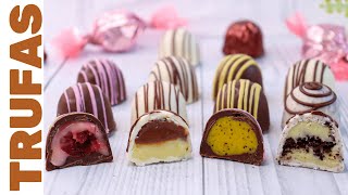 TRUFAS PERFEITAS 4 SABORES COM 1 RECHEIO BASE  Fáceis práticas deliciosas e MUITO LUCRATIVAS [upl. by Edrahs556]