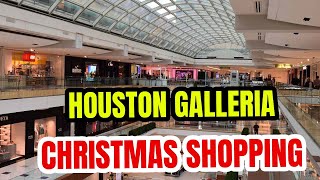 Houston Galleria Christmas shopping 2024 [upl. by Stauffer]