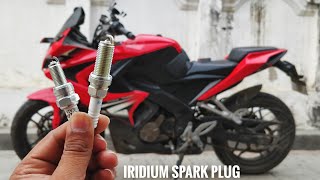 Iridium Spark Plug for my Pulsar RS200  Performance Upgrade [upl. by Shiekh272]