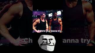 powerlifter shocked Calisthenics rocked trollfaceedits tiktokviralcalisthenicstrollface [upl. by Sinai]