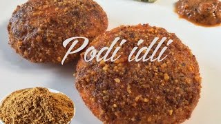 Home made idli podi gun powder amp Podi idli [upl. by Renraw702]