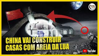 Casas na LUA a base de regolito novo estudo da CHINA SLIM resucita e vence mais uma noite LUNAR [upl. by Madel778]