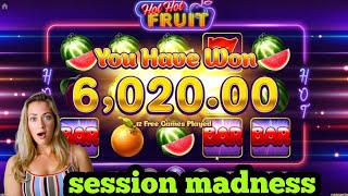 quotBiggest Hot Hot Fruit Wins 12 Free Spins You Wont Believequot [upl. by Karab]