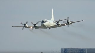 Low Flyover  Lockheed P3C Orion  German Navy 6005  Hamburg Airport [upl. by Leeda955]