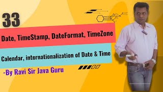 33  Date TimeStamp DateFormat TimeZone Calendar internationalization of date amp time in Java [upl. by Etnoed]