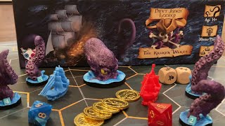 Pirate Boss Battle Davy Jones’ Locker The Kraken Wakes 2023 UnboxingMy Painted Miniatures [upl. by Ayoral]