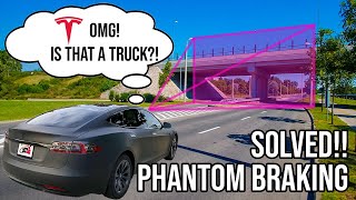 Tesla Phantom Breaking Mystery Solved [upl. by Ylebmik58]