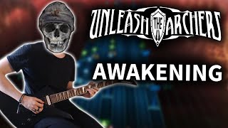 Unleash the Archers  Awakening Rocksmith CDLC Guitar Cover [upl. by Nniroc]