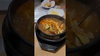 Soybean paste stew shorts 된장찌개 soybean asmr satisfying trending crizwanderlust [upl. by Ykcub]