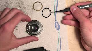 Contaflex II CLA Repair part 57  The shutter plate [upl. by Minny]