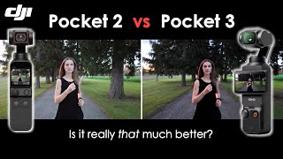 DJI Pocket 3 vs Pocket 2  A Side By Side Comparison [upl. by Nreval]