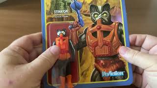 Three amp ThreeQuarter Thursday Masters of the Universe Stinkor ReAction Figure [upl. by Lanni]