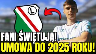 🔴JUŻ TO OFICJALNE MOŻESZ ŚWIĘTOWAĆ TERAZ UMOWA Z LEGIĄ DO 2025 ROKU LEGIA WARSZAWA [upl. by Zetniuq]