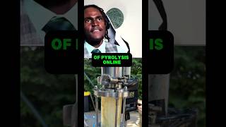 PYROLYSIS  Plastic into FUEL ⛽️ science education pyrolysis naturejab gas cars viral [upl. by Wilhelmina]