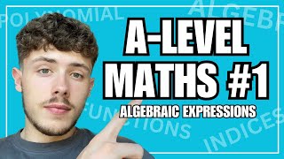 ALevel Maths Algebraic Expressions  Indices Laws Expanding Factorising and Surds [upl. by Kwasi]