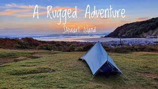 11 Days Hiking and Wild Camping on Stewart Island NZ Pt2 [upl. by Adest610]